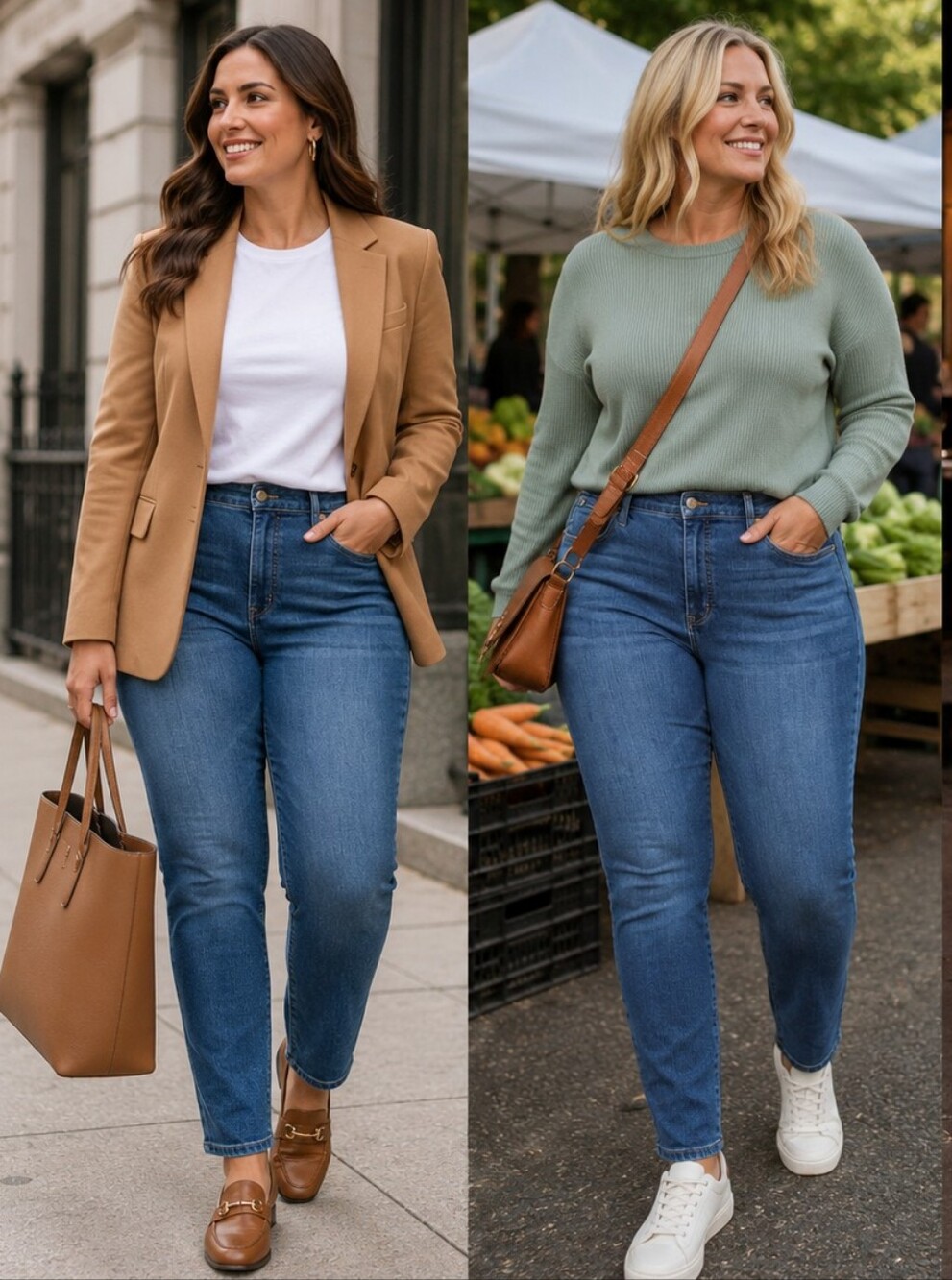 J.Crew Mid Rise Skinny Jeans – Blue